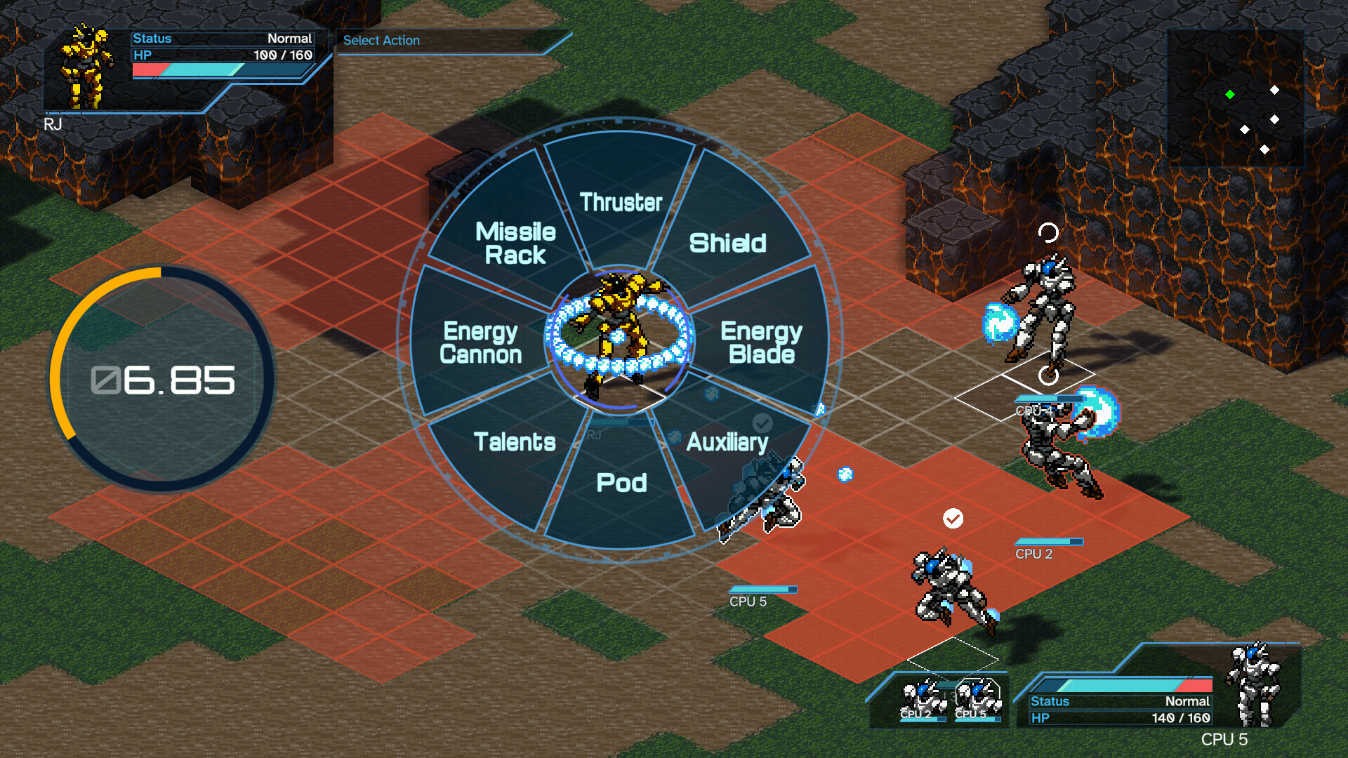 Action Menu