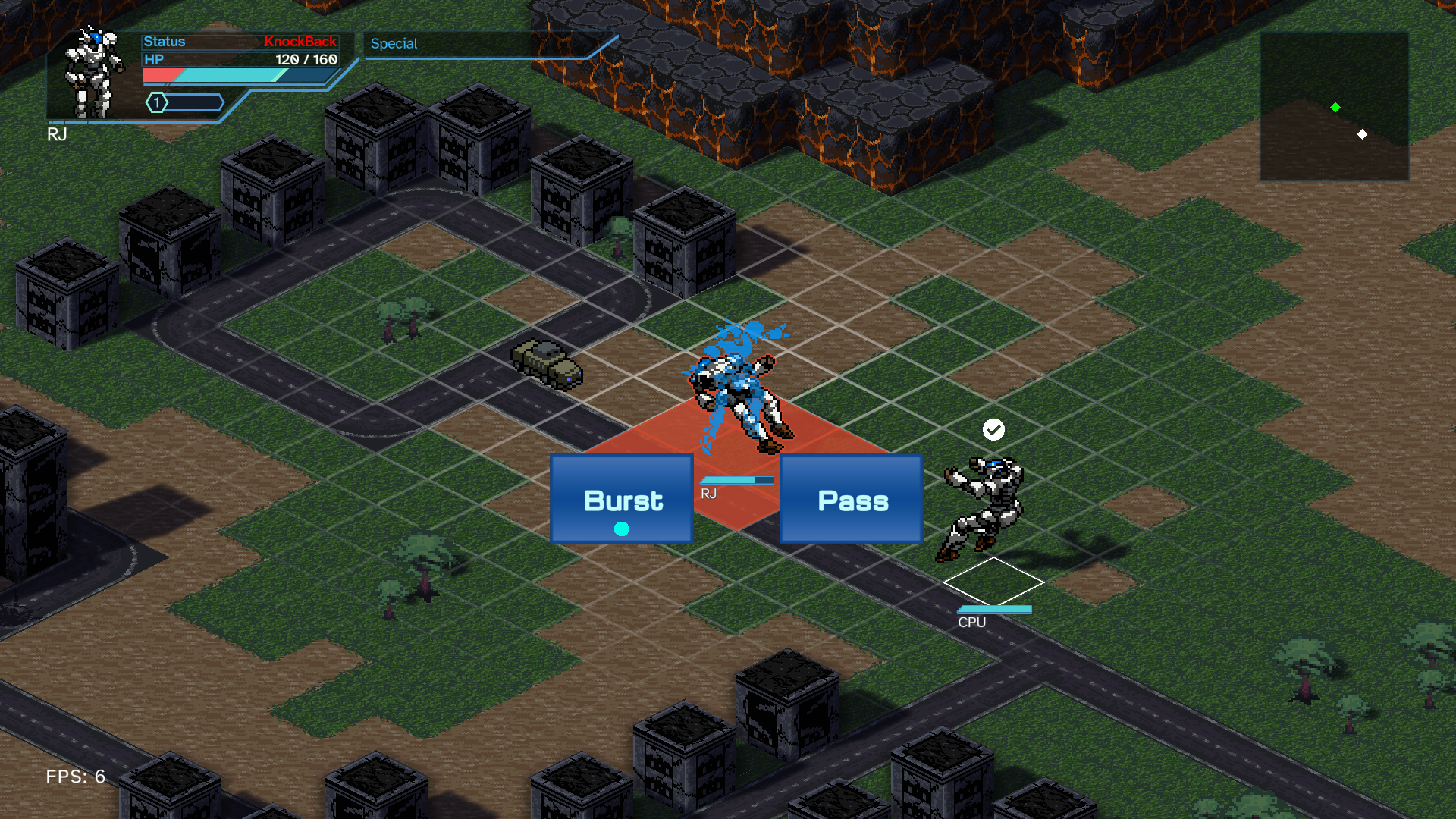 Burst Menu